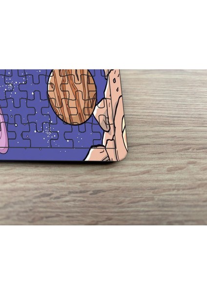 Çocuk Puzzle Ahşap 108 Parça Mobilya