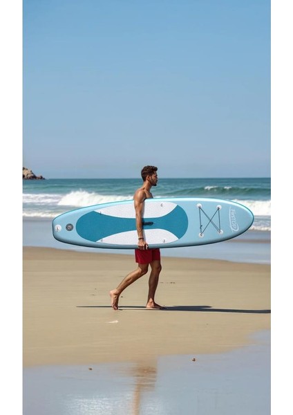 Sp305-15s Fırstop Specıal Edıtıon Paddle Board 305x79x15 Cm Pompa + Kürek Ve Çanta Dahil Set Turkuaz