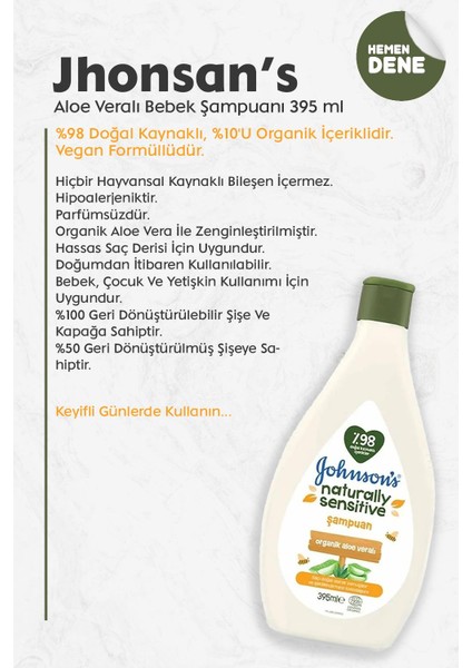 Yenidoğan Islak Havlu 40'lı 17 Al 15 Öde ve Johnson Şampuan Hediye modelleri
