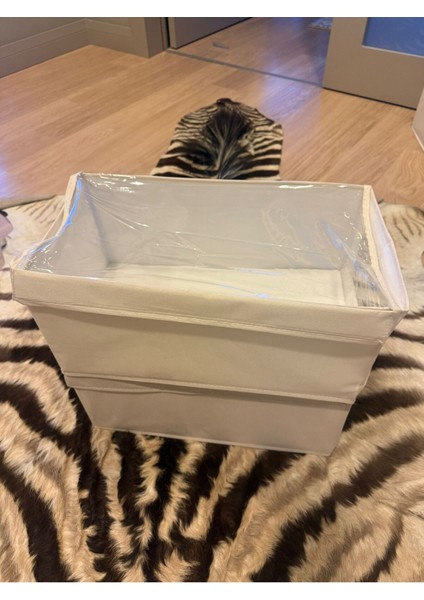 Hurc Ikılı Bej Kapaklı 44 x 25 x 20 cm Karton Destekli modelleri