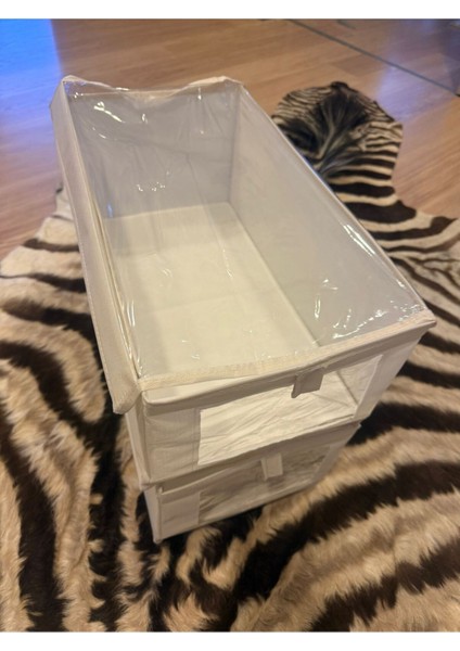 Hurc Ikılı Bej Kapaklı 44 x 25 x 20 cm Karton Destekli fırsatları
