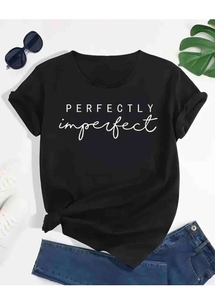 Perfectly Baskılı Özel Tasarım Oversize Tshirt