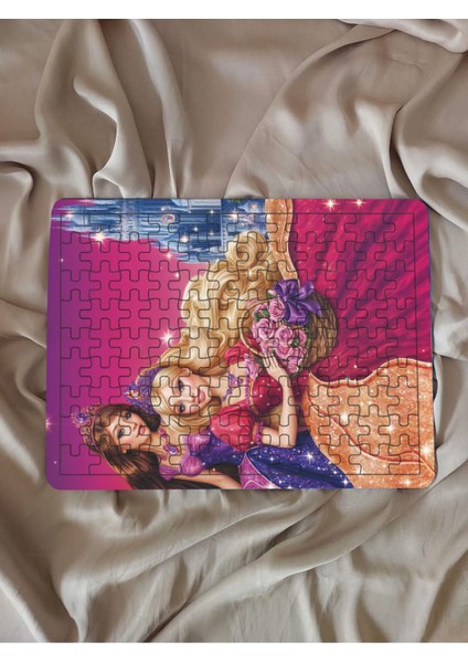 Çocuk Puzzle Ahşap 108 Parça Mobilya