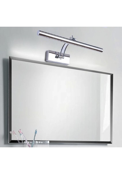 Modern Duvar LED Aplik Banyo Tablo Aydınlatma Kuğu Pelikan Aplik Krom Gün Işığı Samsung Ledli Aplik