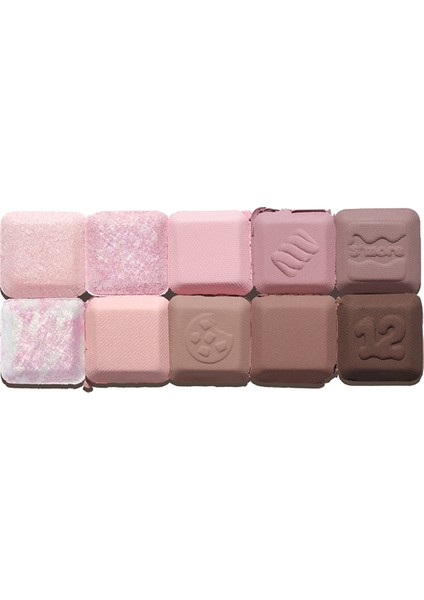 Lilybyred Mood Keyboard / 10’lu Göz Farı 12 Strawberry Chip Smore