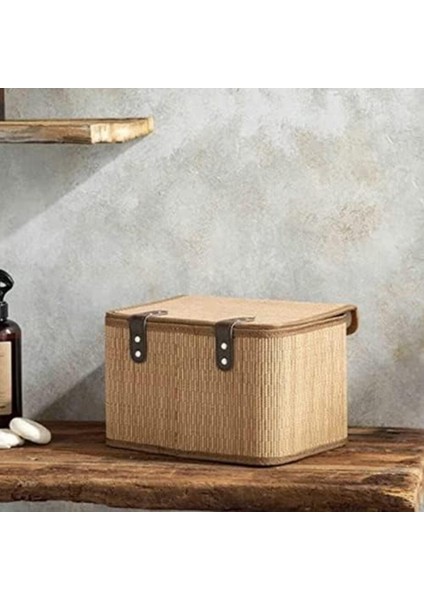 Eser Home Gina Bambu Saklama Kutusu 33 x 23 x 20 cm Açık Kahverengi Drk 1107872 fiyatları