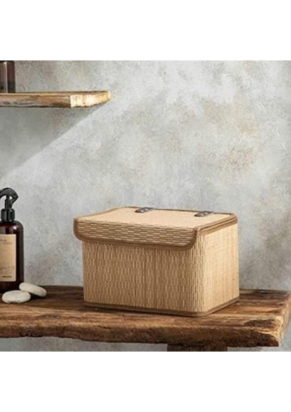 Eser Home Gina Bambu Saklama Kutusu 33 x 23 x 20 cm Açık Kahverengi Drk 1107872 modelleri