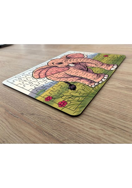 Çocuk Puzzle Ahşap 108 Parça Mobilya