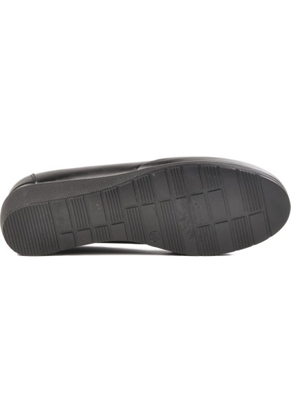 Siyah Deri Kadın Casual Ayakkabı indirimleri