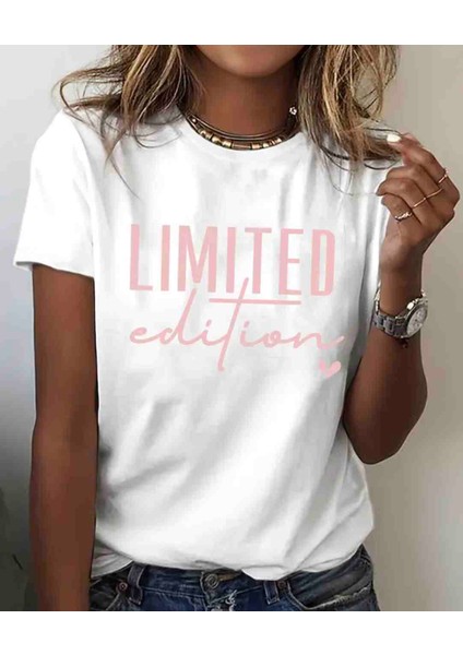 Limited Edition Baskılı Özel Tasarım Oversize Tshirt