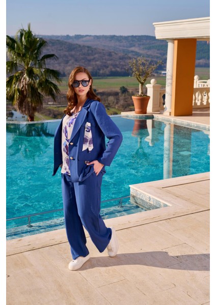 Büyük Beden Bel Kısmı Lastik Detaylı Pantolon fırsatları