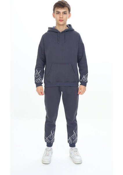 Erkek Çocuk Baskılı Eşofman Takım