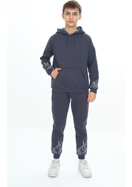 Erkek Çocuk Baskılı Eşofman Takım modelleri