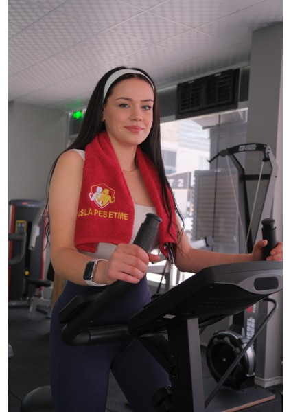 Nakışlı Spor Havlusu, Ter Emici Spor Havlusu, Fitness Havlusu, Antrenman Havlusu