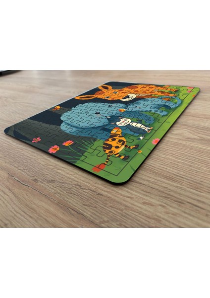 Çocuk Puzzle Ahşap 108 Parça Mobilya