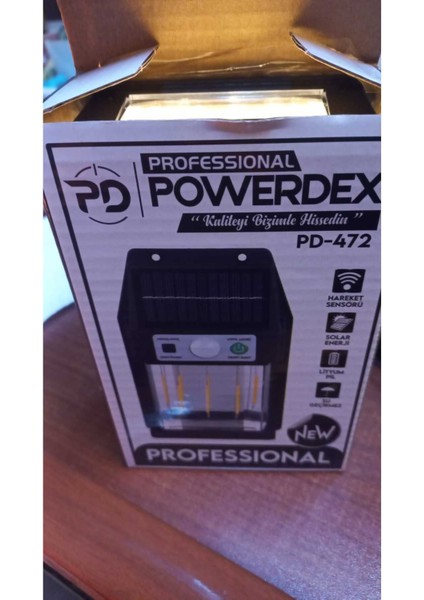 Güneş enerjili dış mekan aydınlatması, şık ve enerji tasarruflu, akrilik materyal, siyah renk modelleri