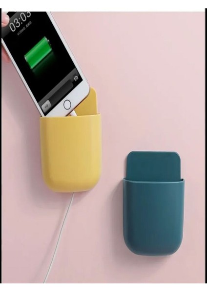 Duvar Tipi Kumanda Telefon Tutucu Şarj Sırasında Güvenli ve Pratik Saklama Cebi fırsatları