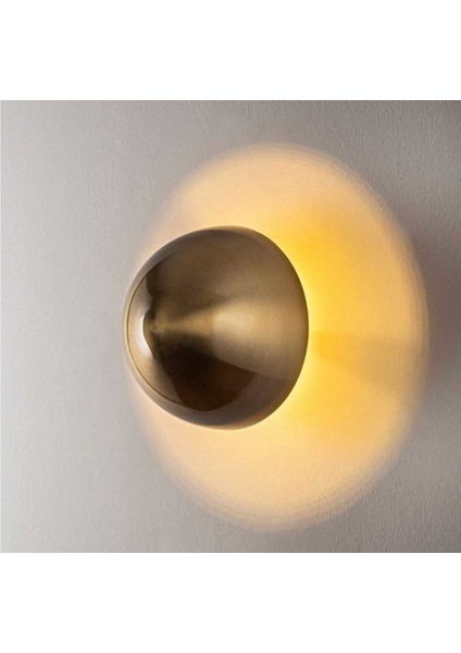 Eski tarz metal duvar aplikası, LED gece aydınlatma, sarı renk, GU10 duy, şık tasarım