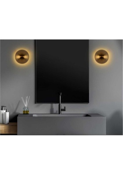 Eski tarz metal duvar aplikası, LED gece aydınlatma, sarı renk, GU10 duy, şık tasarım fiyatları