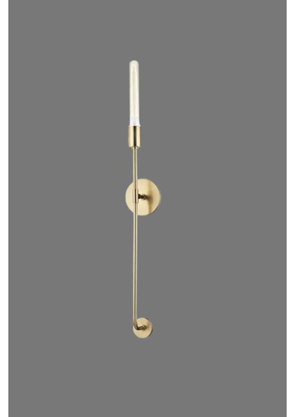 Eskitme Metal Uzun Aplik, Altın Renk, E27 Duy, Ampulsüz, 70cm fiyatları