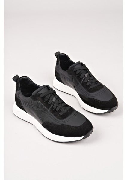 Svenson Kalın Taban Bağcıklı Deri Erkek Günlük Sneaker Spor Ayakkabı