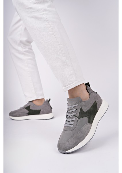 Svenson Kalın Taban Bağcıklı Deri Erkek Günlük Sneaker Spor Ayakkabı