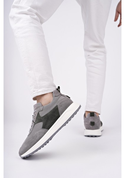 Svenson Kalın Taban Bağcıklı Deri Erkek Günlük Sneaker Spor Ayakkabı