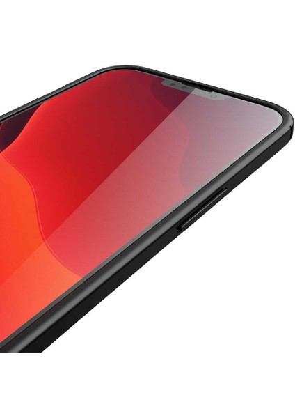 iPhone 13 Mini Kılıf Rntc Niss Silikon Kapak-Siyah