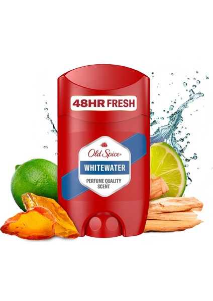 Whitewater Stick Roll-On Men/erkek Deodorant 50ML (4 Lü Set)