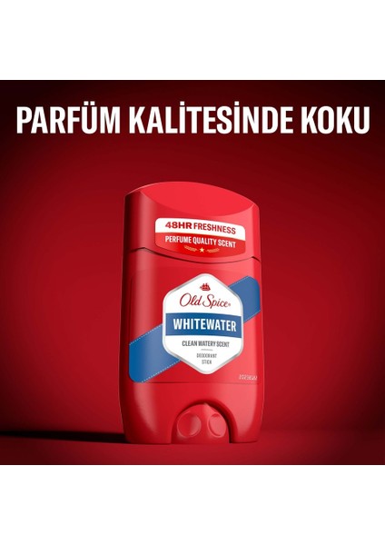 Whitewater Stick Roll-On Men/erkek Deodorant 50ML (4 Lü Set)