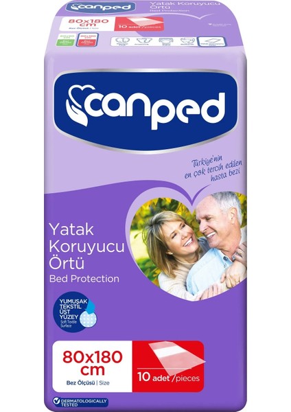 Hasta Yatak Koruyucu Örtü Extra 80*180CM (Xl) 40 Adet (4pk*10)
