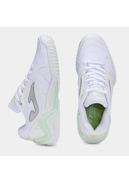 Set Kadın Beyaz Toprak Kort Tenis Ayakkabısı TSELS2502C fiyatları