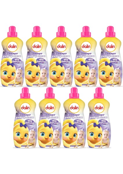 Çamaşır Yumuşatıcı Konsantre 1500ML Düş Bahçesi (9 Lu Set) (Bebeklere Özel)