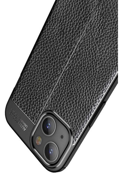 iPhone 14 Plus Kılıf Rntc Niss Silikon Kapak-Lacivert