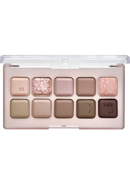 Lilybyred Mood Keyboard / 10’lu Göz Farı 02 Ash Mauve