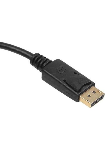 Display Port To HDMI Dönüştürücü (Display Port Bilgisayara Takılır) (Hdmı Kablo ile Monitör, Tv Projeksiyon Takılır)