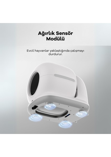 Akıllı Otomatik Kedi Tuvaleti