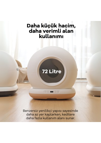 Akıllı Otomatik Kedi Tuvaleti