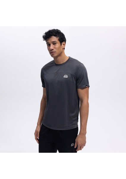EM426-ANT Bisiklet Yaka Erkek T-Shirt - Antrasit