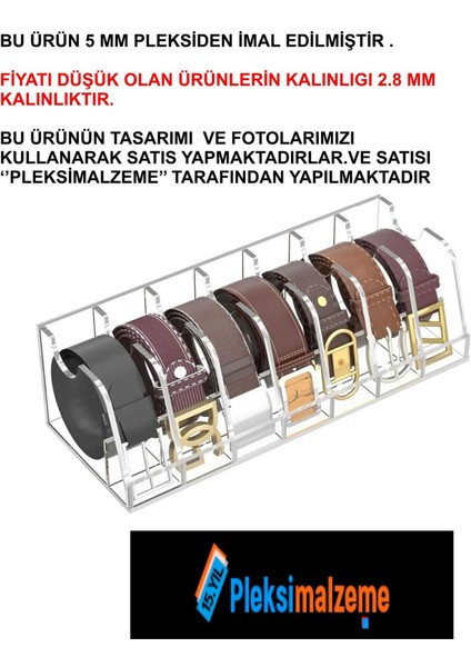 Kemer Düzenleyici, Dolap ve Çekmece Için Akrilik Kemer Saklama Tutucu, Sergileme Standı fiyatları