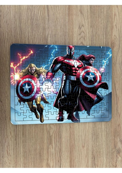 Çocuk Puzzle Ahşap 108 Parça Mobilya