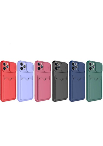Apple iPhone 11 Pro Kılıf ​rntc Kartix Kapak-Koyu Mor