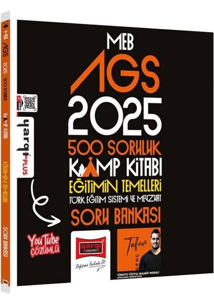 Yargı 2025 Meb Ags 500 Soruluk Kamp Kitabı Eğitimin Temelleri Soru Bankası
