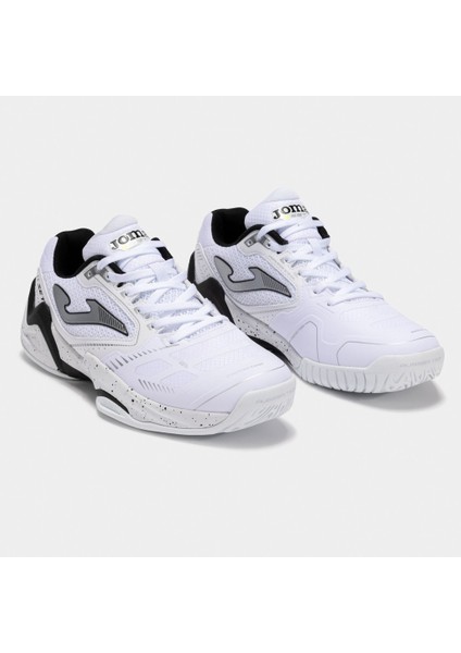 Set Erkek Beyaz Toprak Kort Tenis Ayakkabısı Tsets2502c