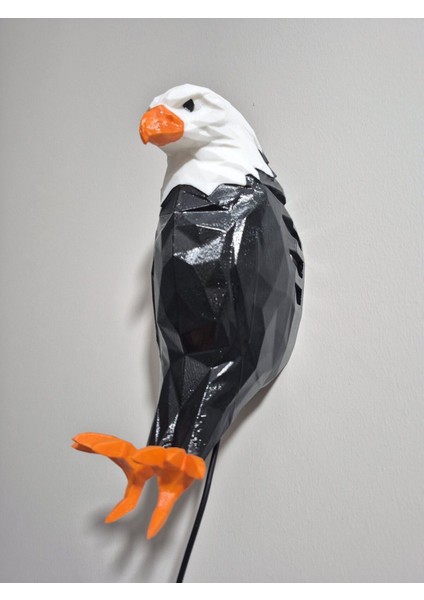 Renkli Kartal Aplik ile şık dekorasyon, E27 duy, siyah plastik materyal modelleri