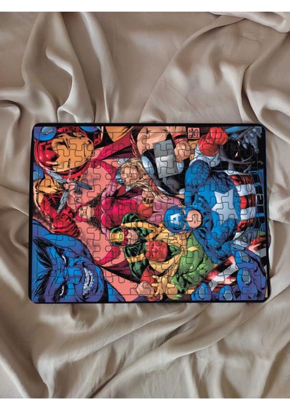 Çocuk Puzzle Ahşap 108 Parça Mobilya