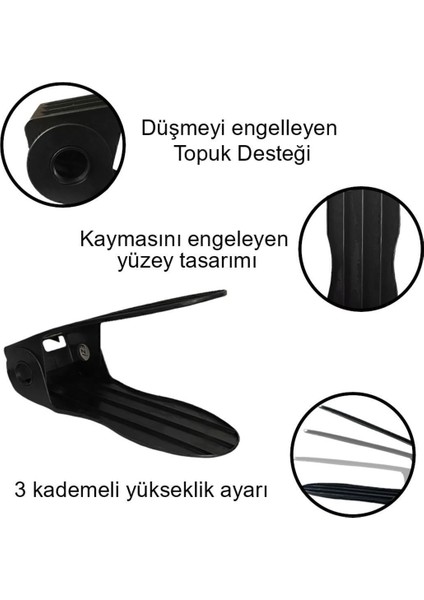 OG02 - Ayarlanabilir Ayakkabı Rampası | Yüksekliği Ayarlanabilir, Dolap Içi Istifleme Organizer modelleri