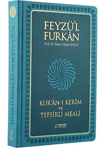 Feyzü'l Furkan Kur'an-ı Kerim ve Tefsirli Meali - Orta Boy - Mushaf ve Meal - Turkuaz