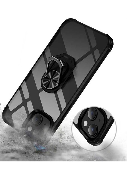 Apple iPhone 14 Plus Kılıf Rntc Mola Kapak-Siyah