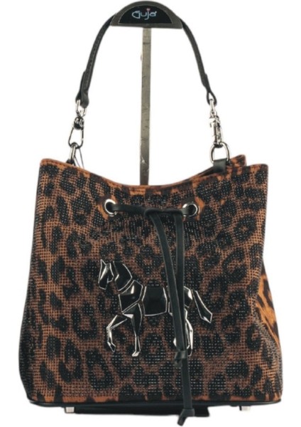 25YG612 Leopar El Çantası